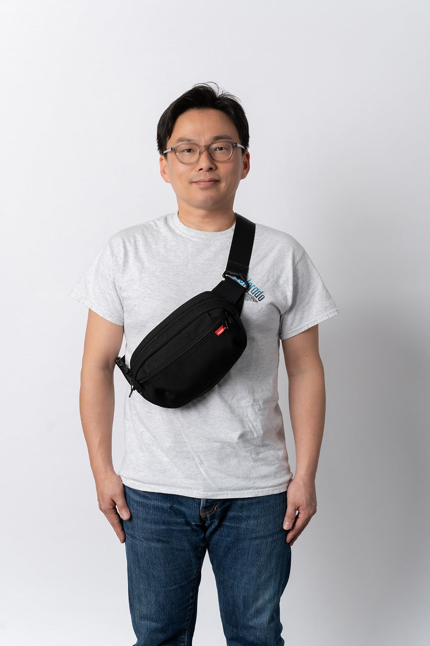 ボディバッグ|多機能で使いやすい|再生シートベルト使用(日本製)