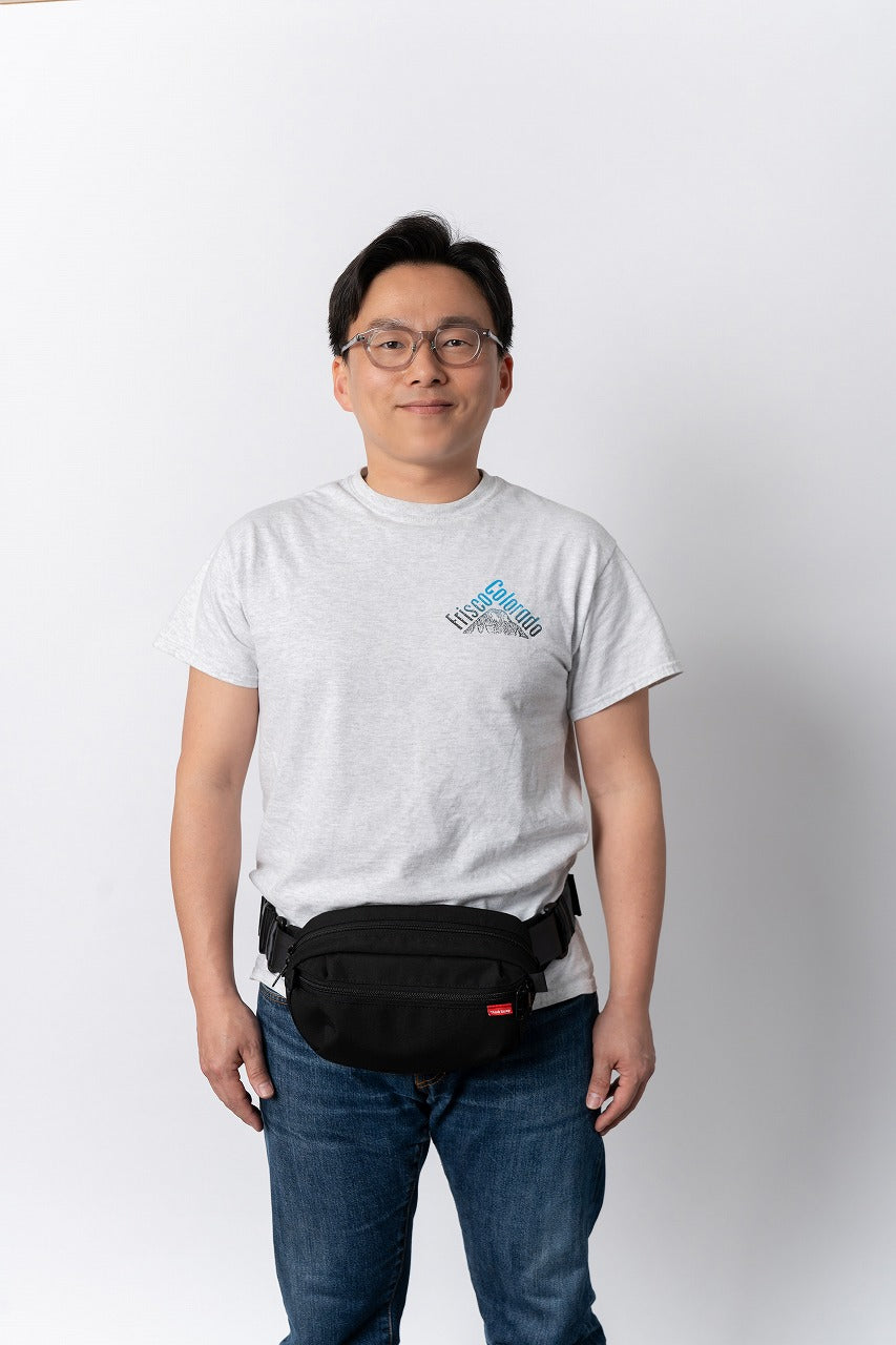 ボディバッグ|多機能で使いやすい|再生シートベルト使用(日本製)