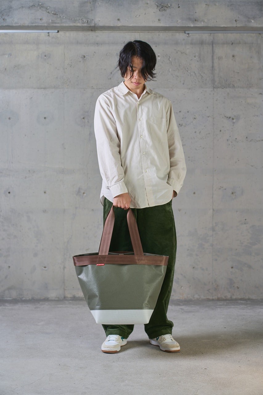 ギアバッグS|シートベルト×テント×ターポリン|耐水・洗える|(日本製)