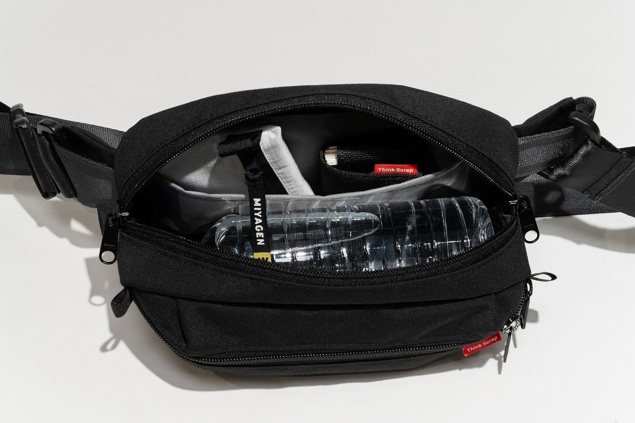 ボディバッグ｜多機能で使いやすい｜再生シートベルト使用（日本製）