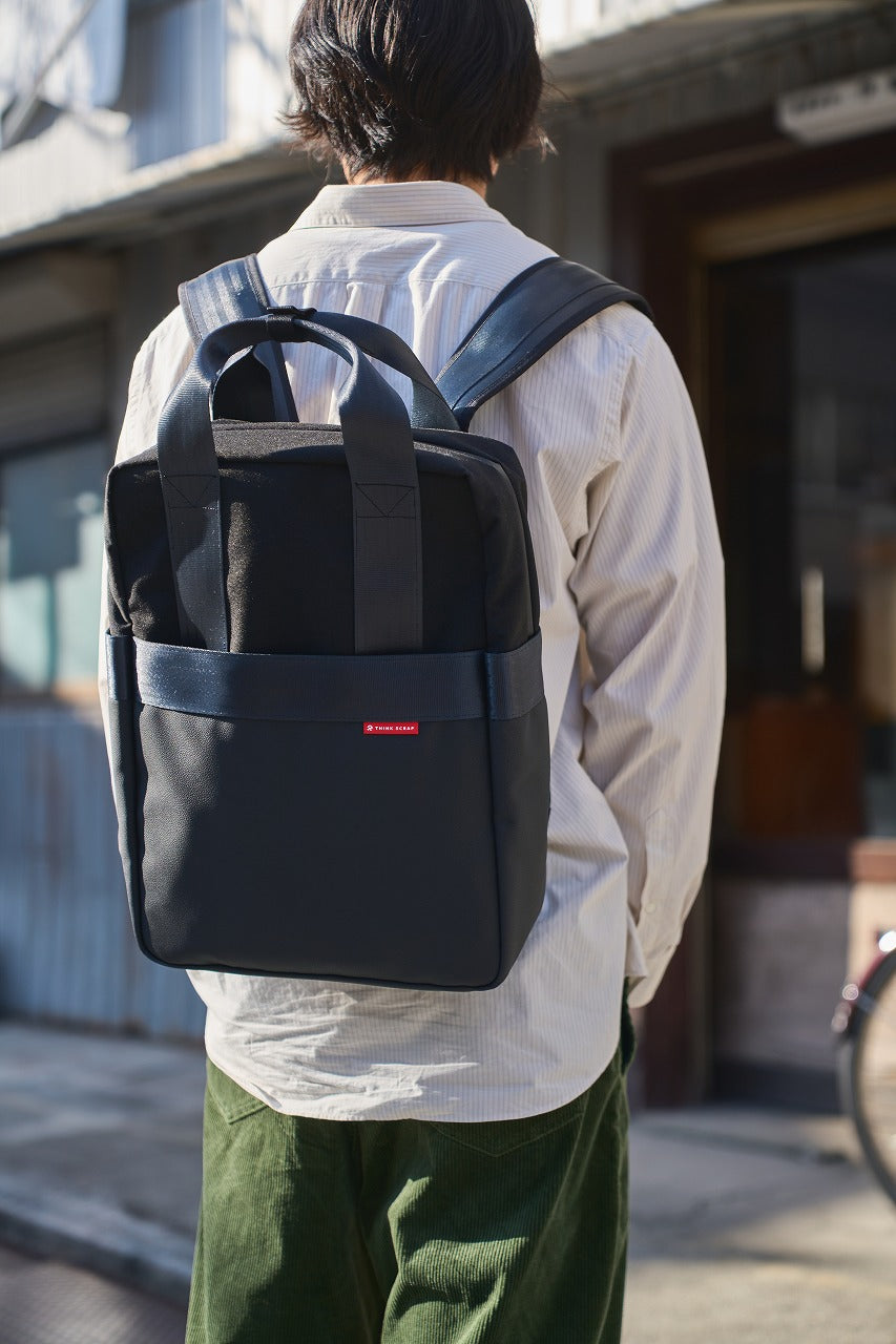 バックパック｜シンプルかつ多機能｜再生シートベルト使用（日本製）