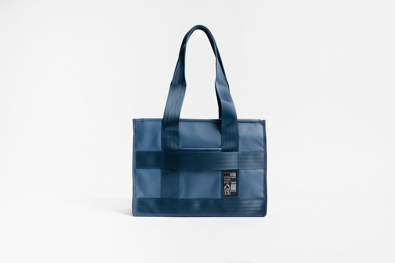 ビジネストート｜丈夫で機能的な横型トートバッグ｜再生シートベルト使用（日本製）